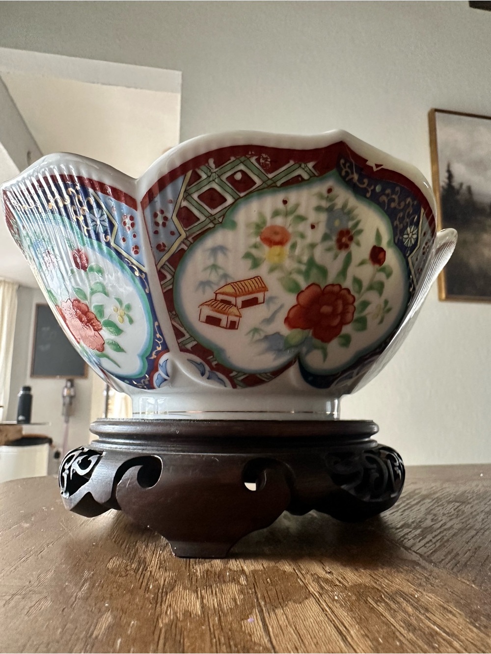 Miyako Handcrafted Imari Ware Porcelain Bowl